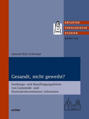 cover image of Gesandt, nicht geweiht?